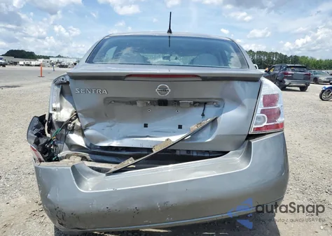 2011 Nissan Sentra 2.0 из США, поврежденный, VIN 3N1AB6AP0BL677054